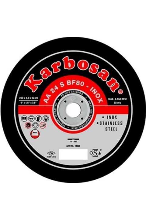 KARBOSAN 115mm Inox Kesici (10 Adet)