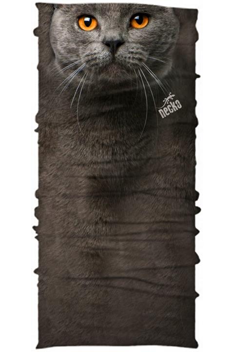 NECKO Headwear DMcat - Fonksiyonel Bandana, Boyunluk