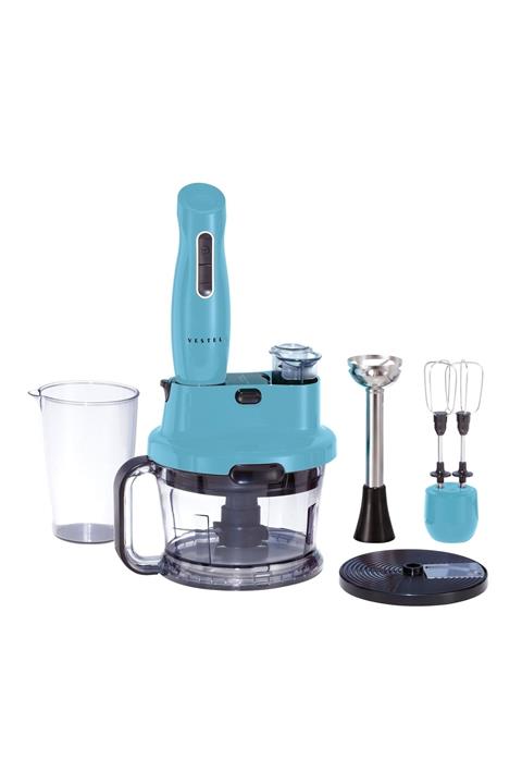 Vestel Retro Düş Mavisi Multi Blender Set