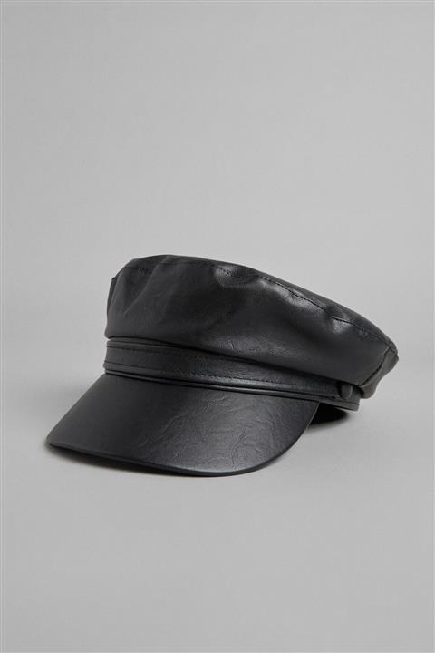 Bershka Suni Deri Kasket