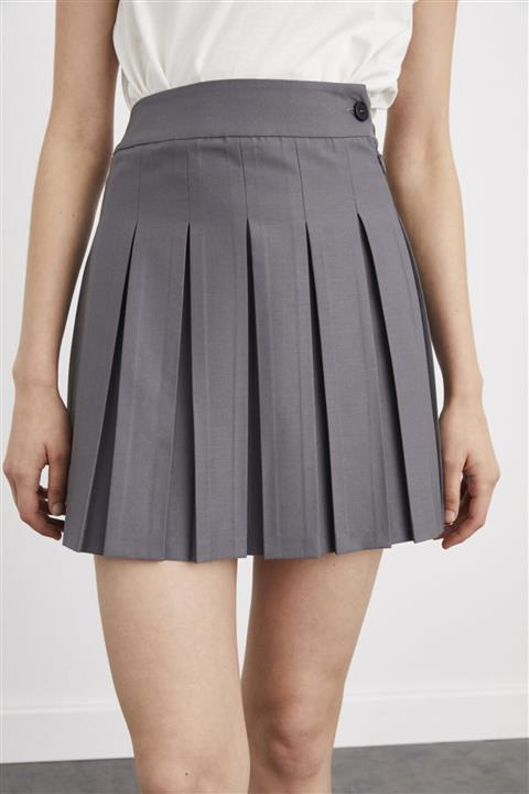 adL Kanun Pileli Mini Etek