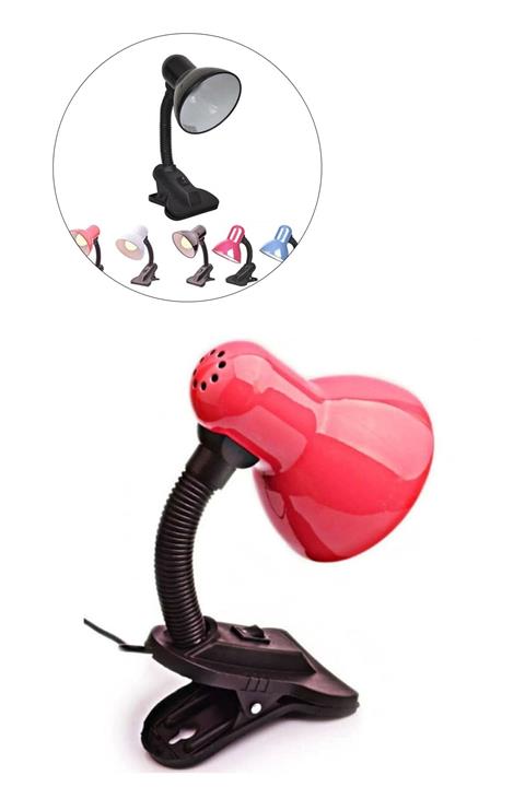 SPRENDA Mandallı Akrobat Masa Üstü Çalışma Gece Lambası E27 Duy Led Ampul
