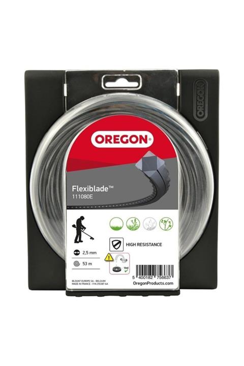 Oregon Flexiblade 111085e Misina 4.0mm 21 Metre Tırtıklı