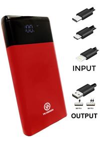 The Mobile Xc90 20000 Mah Taşınabilir Dijital Powerbank Şarj Aleti Kırmızı