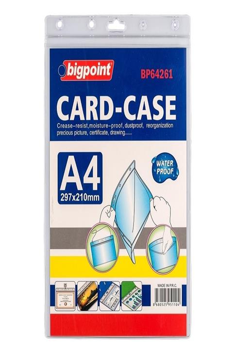 Bigpoint Kilitli Kart Poşeti Dikey A4 (210x297mm) 10`lu Paket
