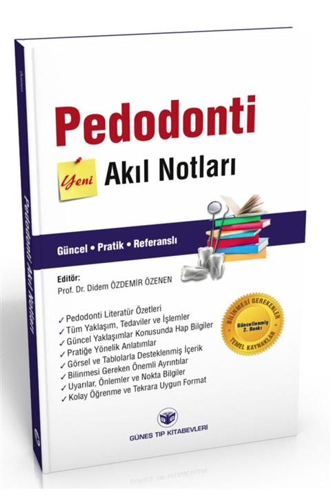 Güneş Tıp Kitabevi Pedodonti Akıl Notları