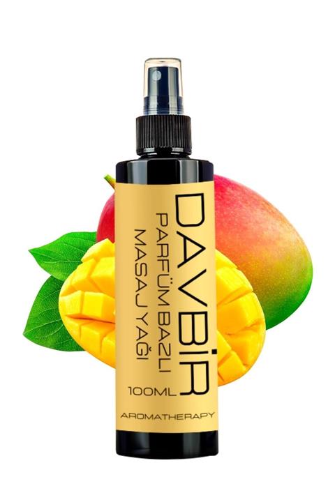 Davbir Mango Kokulu Aromaterapi Masaj Yağı Nemlendirici Özel Formülasyon 100ml