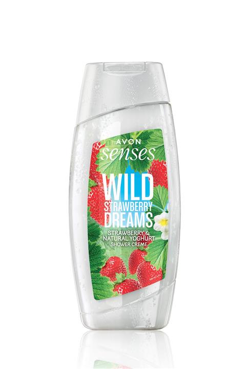 AVON Senses Wild Strawberry Dreams Kremsi Duş Jeli - 250ml