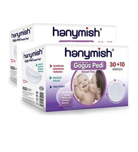 Hanymish Göğüs Pedi 40'lı x 2 Paket