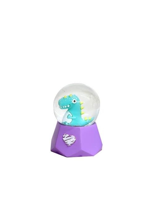 ASVASHOP Karküresi Mini Dinazor Işıklı Dekoratif Hediyelik