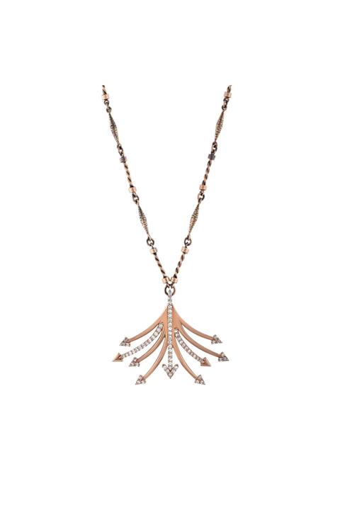 Barok Diamond Pırlanta Kolye 0.48 Ct F Vs 14k