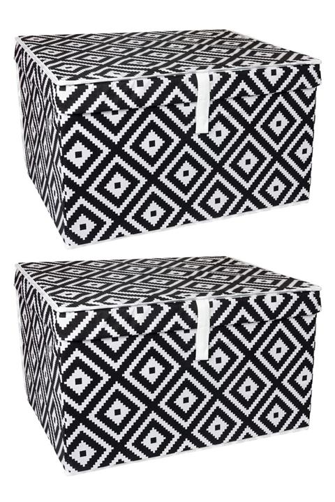 ulbay home collection Çok Amaçlı Kutu Maxi 2'li Set