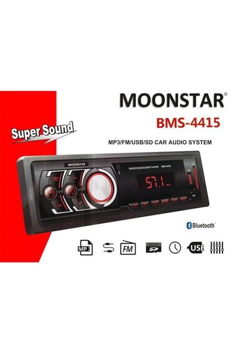 Moonstar Oto Teyp Usb/sd/fm/aux/mp3 Bluetooth Bms-4415