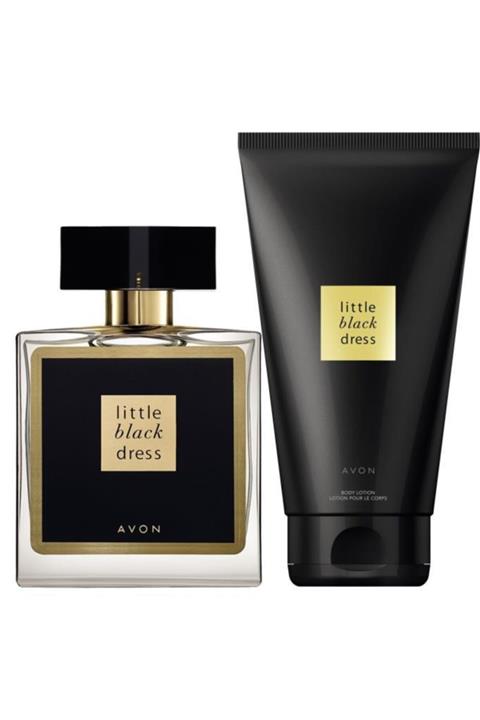 AVON Little Black Dress Kadın Parfüm Edp 50 ml. Little Black Dress Vücut Losyonu 150 ml. 5050000011006
