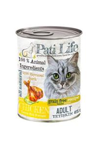 Pati Life Tavuk Etli Yetişkin Kedi Konservesi 415 Gr 12 Adet