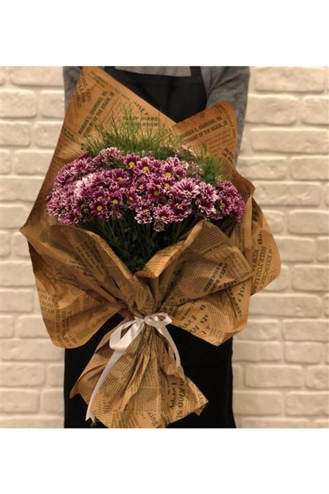 Çiçek Yolla Renkli Papatya Buketi