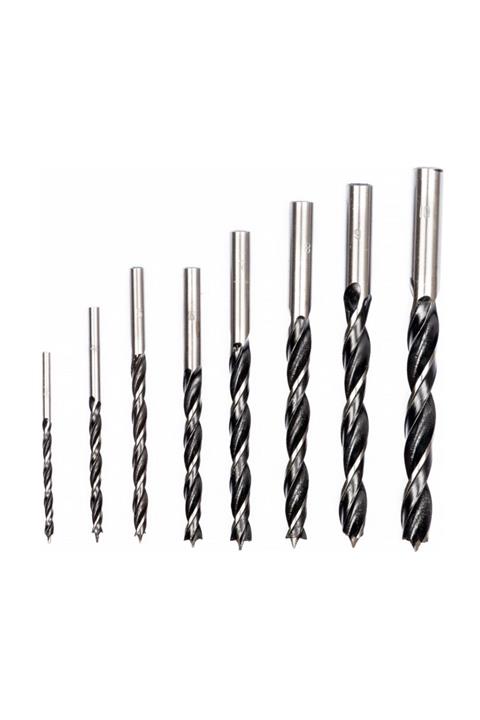 SİNKA Merttools Ahşap Matkap Ucu Wood Drill Bits Uç 7'li Matkap Uç Seti