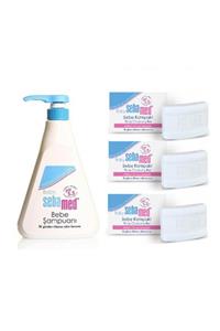 Sebamed Baby Sebamed Bebek Şampuanı 500 Ml ve Sebamed Bebek Sabunu 100 Gr X3 Adet