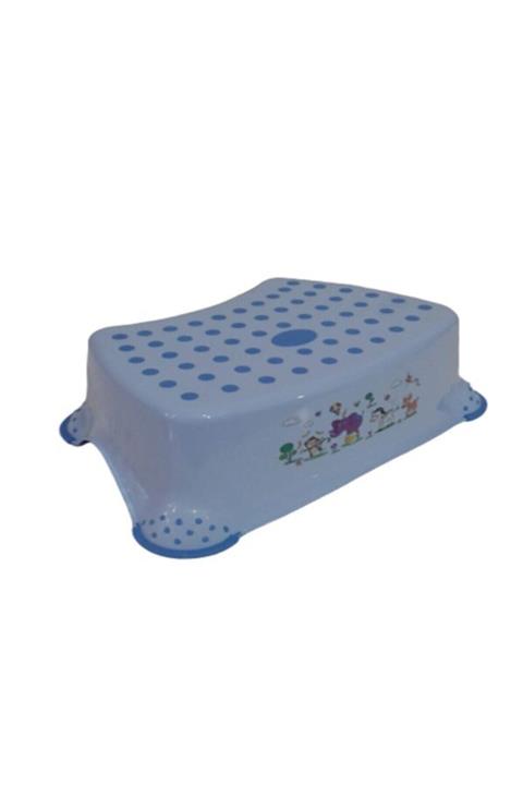 IRAK PLASTİK Çocuk Tekli Basamak Mavi Erkek Çocuk Basamağı