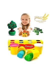 BEKA 4 Renkli Buğday Unu Oyun Hamuru (küçük Boy) - Play Dough