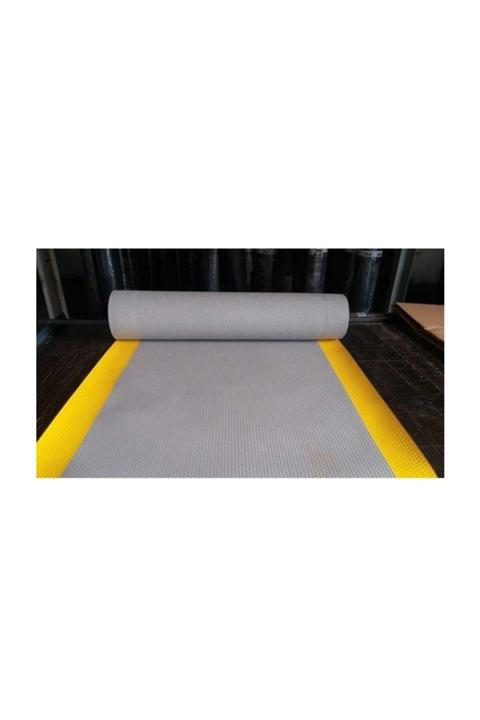Marka Karbonplast 3 Mm Yalıtkan Paspas Gri Şeritli 350 X 100 Cm ( Boy X En )
