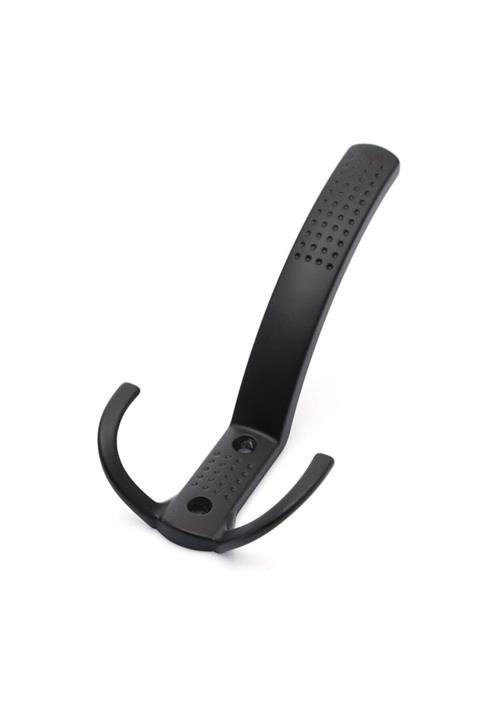 Metax Noktalı Portmanto Askı Mat Siyah Büyük Askı