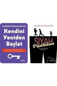 Yediveren Yayınları Siyah Pantolon Kendini Yeniden Başlat Alişan Kapaklıkaya 2 Kitap