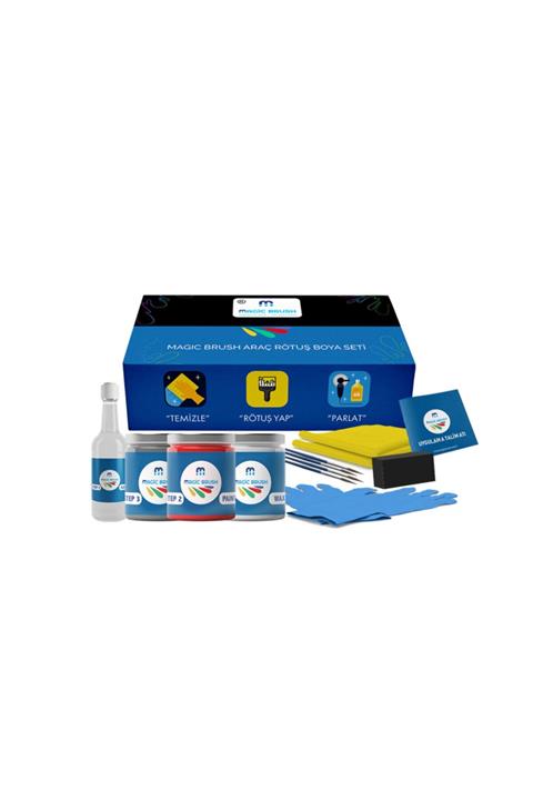 M Magic Brush Magic Brush Profesyonel Kit | Bmw 3 Series Felgen Brıllant Lıne Met A57 Rötuş Boyası
