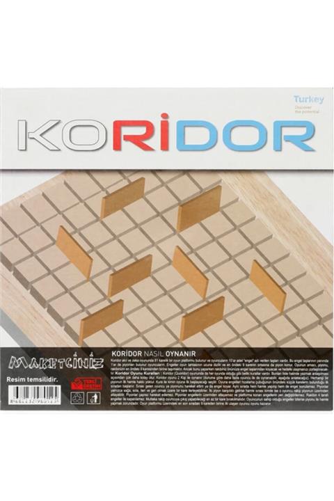MAKETÇİNİZ Ahşap Koridor Zeka Strateji Oyun