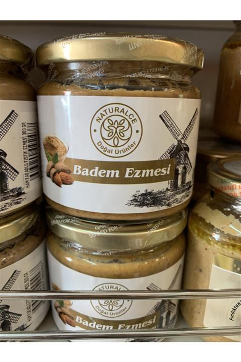 ORGANİK KATKISIZ DÜNYAM Naturalce Badem Ezmesi 300 Gr. Gimdes Helal Sertifikalı