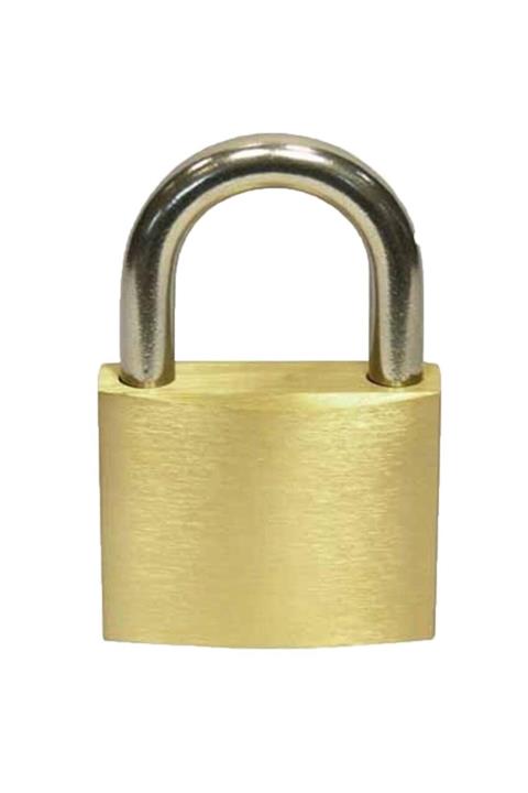 TKS Pirinç Sarı Asma Kilit 63 mm