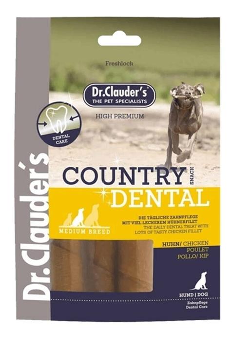 Dr. Clauder'S Country Dental Tavuklu Köpek Ödül 120 Gr