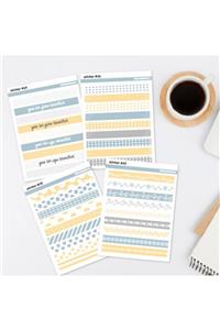 MuslimWalk Aseli Washi Tape Sticker Seti #25