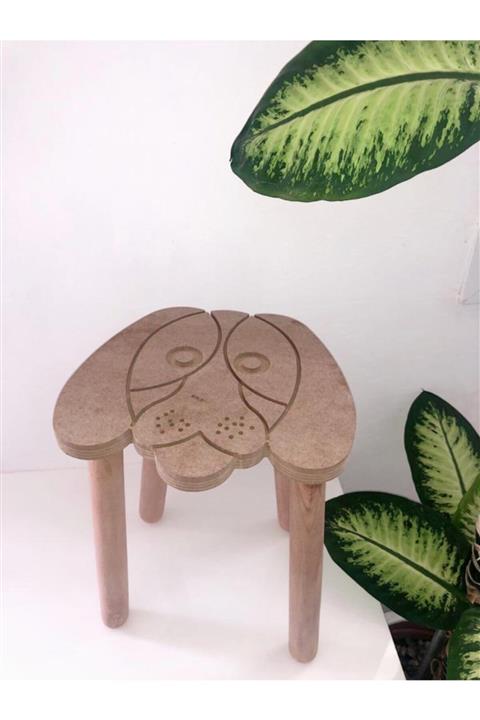 BNRBonafide Montessori Köpek Figürlü Tabure