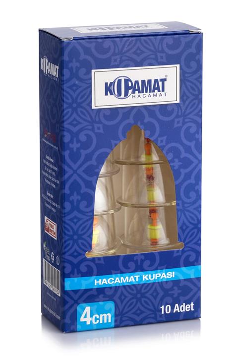 KUPAMAT Hacamat Kupası Masaj Kupası 4 Numara 50 Adet
