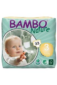 Bambo Nature Ekolojik Bebek Bezi No:3 5-9 Kg 33 Adet