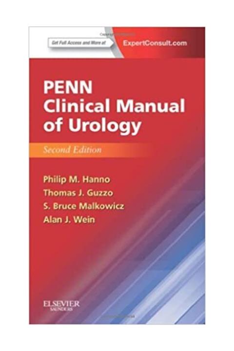 Elsevier Penn Clinical Manual Of Urology, 2nd Edition - Philip M Hanno, 2014