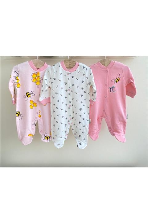 Necix's Kız Arı Baskı Patikli Tulum