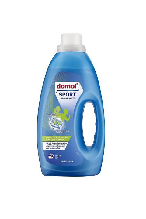 DOMOL Spor Kıyafetlere Özel Çamaşır Deterjanı 26 Yıkama 1500 ml Sr17090100