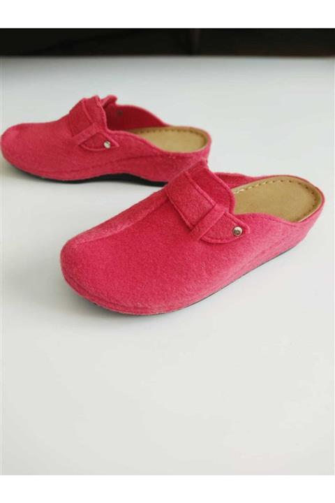 M&B COLLECT Kadın Keçe Yıkanabilir Ev Terliği