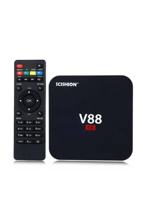 SIGHTZER 4k Ultra Hd Android Tv Box V88 Ram:1gb Rom:8gb Android 7.1 Rk3229 V88