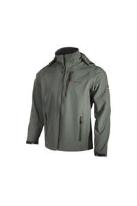 Cresta Erkek Haki Outdoor Kapüşonlu Softshell Ceket