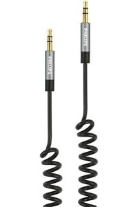 Philips Swr2102/93 3.5 Mm Jack Spiral Aux Ses Kablosu - 1 Mt