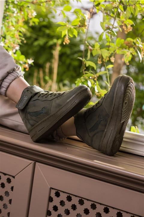 George Phoenix Airstep Mid Haki Unisex Sneaker