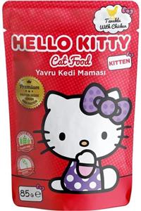 Hello Kitty Hello Kıtty Tavuklu Yavru Kedi Maması Pouch 85gr 24 Adet