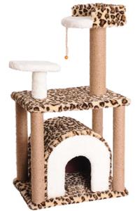 Cathause Leopar Kedi Tırmalama Evi S1 105 cm