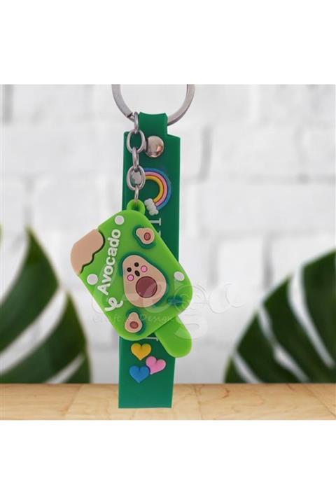 lego Craft & Design Dondurma Avokado 3 Boyutlu Silikon Anahtarlık