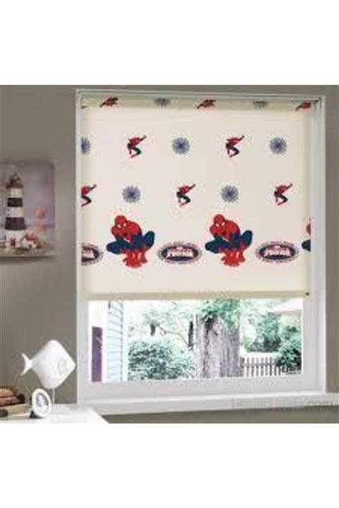 Taç Lisanslı Stor Perde Spıderman