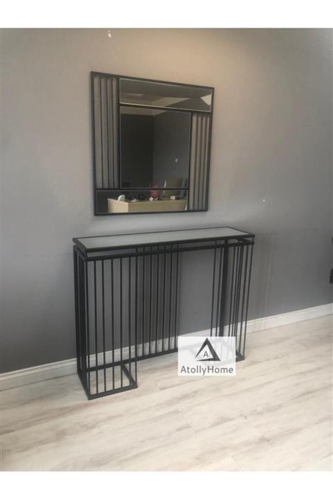 Atolly Home Ayna Dahil Metal Çubuklu Dresuar