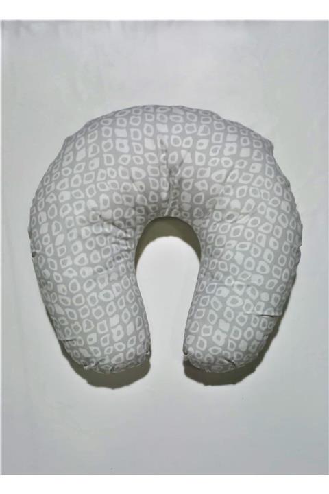 babymiss Gri Beyaz Desenli Emzirme Minderi